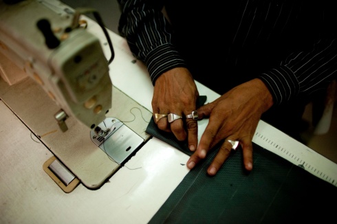 Conserve India production - precision sewing